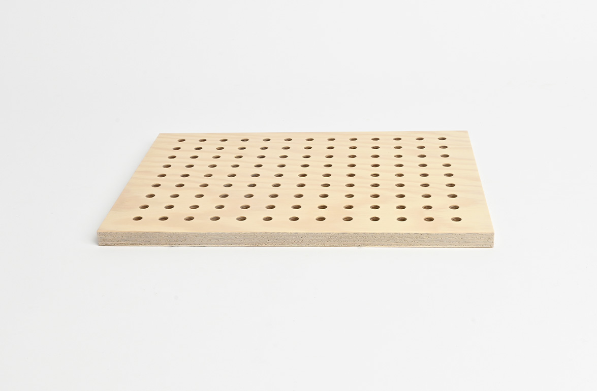 Keflico Design Panel SONO, Tonet skrællet fyr, 100% PEFC